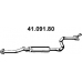 41.091.80 EBERSPACHER Средний глушитель выхлопных газов