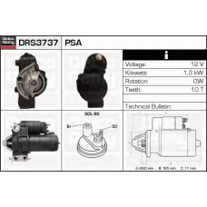 DRS3737 DELCO REMY Стартер