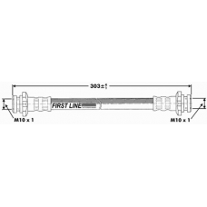 FBH7138 FIRST LINE Тормозной шланг