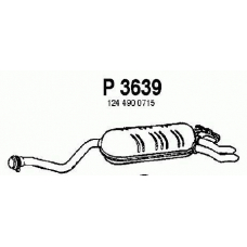 P3639 FENNO Глушитель выхлопных газов конечный