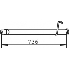 32504 DINEX Труба выхлопного газа