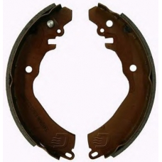 B120019 DENCKERMANN Комплект тормозных колодок