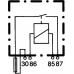 4RA 003 510-642 HELLA Реле, рабочий ток