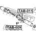 TAB-009 FEBEST Подвеска, рулевое управление