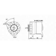 943356521010 MAGNETI MARELLI Генератор