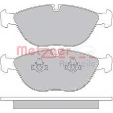 1170454 METZGER Комплект тормозных колодок, дисковый тормоз