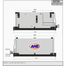 53725 AHE Конденсатор, кондиционер