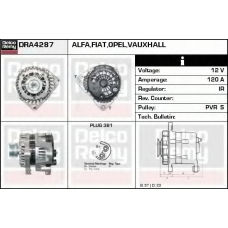 DRA4287 DELCO REMY Генератор