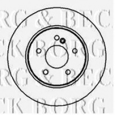 BBD5080 BORG & BECK Тормозной диск
