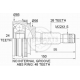 OJ-0255 InterParts Шарнирный комплект, приводной вал