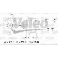 436359 VALEO Генератор