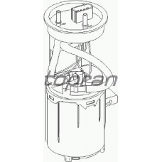 110 852 TOPRAN Топливный насос