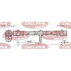 LH0172 DELPHI Тормозной шланг