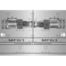 8503 Malo Тормозной шланг
