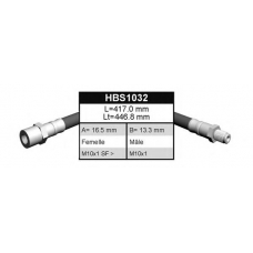 HBS1032 QUINTON HAZELL Тормозной шланг