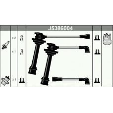 J5386004 NIPPARTS Комплект проводов зажигания