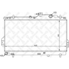 10-26599-SX STELLOX Радиатор, охлаждение двигателя