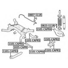 1101-CAPR6 ASVA Подвеска, рычаг независимой подвески колеса