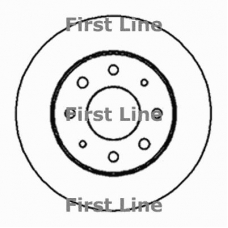 FBD1129 FIRST LINE Тормозной диск