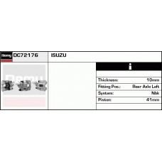 DC72176 DELCO REMY Тормозной суппорт