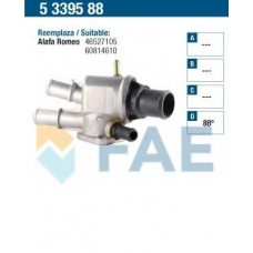 5339588 FAE Термостат, охлаждающая жидкость