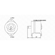 943357259010 MAGNETI MARELLI Генератор