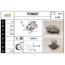 TO9027 SNRA Стартер