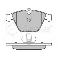 025 233 4720/PD MEYLE Комплект тормозных колодок, дисковый тормоз