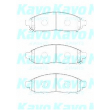 BP-6620 KAVO PARTS Комплект тормозных колодок, дисковый тормоз