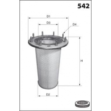 FA3260 MECAFILTER Фильтр добавочного воздуха