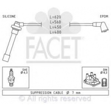 4.9683 FACET Ккомплект проводов зажигания