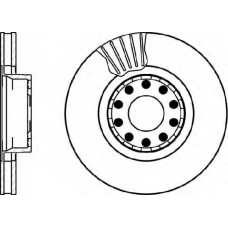 MDC1242 MINTEX Тормозной диск