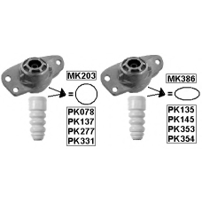 PK145 MONROE Пылезащитный комплект, амортизатор