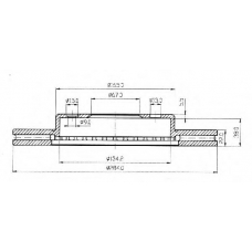 BDC3839 QUINTON HAZELL Тормозной диск