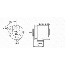 943356805010 MAGNETI MARELLI Генератор