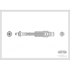 19032283 CORTECO Тормозной шланг