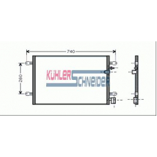 5020131 KUHLER SCHNEIDER Конденсатор, кондиционер