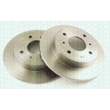 8120 14115 TRIDON Brake discs, rear