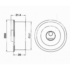 ITB-6102 IPS Parts Устройство для натяжения ремня, ремень грм