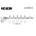 610500 E ICER Сигнализатор, износ тормозных колодок