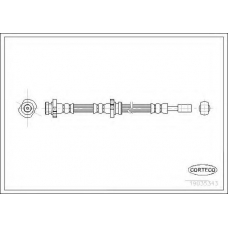 19035343 CORTECO Тормозной шланг