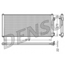 DCN10018 DENSO Конденсатор, кондиционер