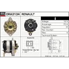 DRA3134 DELCO REMY Генератор