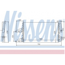 94566 NISSENS Конденсатор, кондиционер