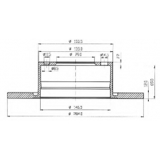 BDC3294 QUINTON HAZELL Тормозной диск