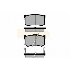 PA578 BRAKE ENGINEERING Комплект тормозных колодок, дисковый тормоз