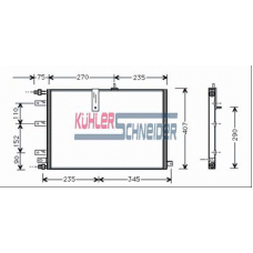 2020301 KUHLER SCHNEIDER Конденсатор, кондиционер
