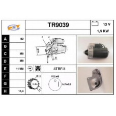 TR9039 SNRA Стартер