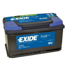 _EB802 EXIDE Стартерная аккумуляторная батарея; Стартерная акку