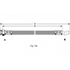 PHD276 TRW Тормозной шланг